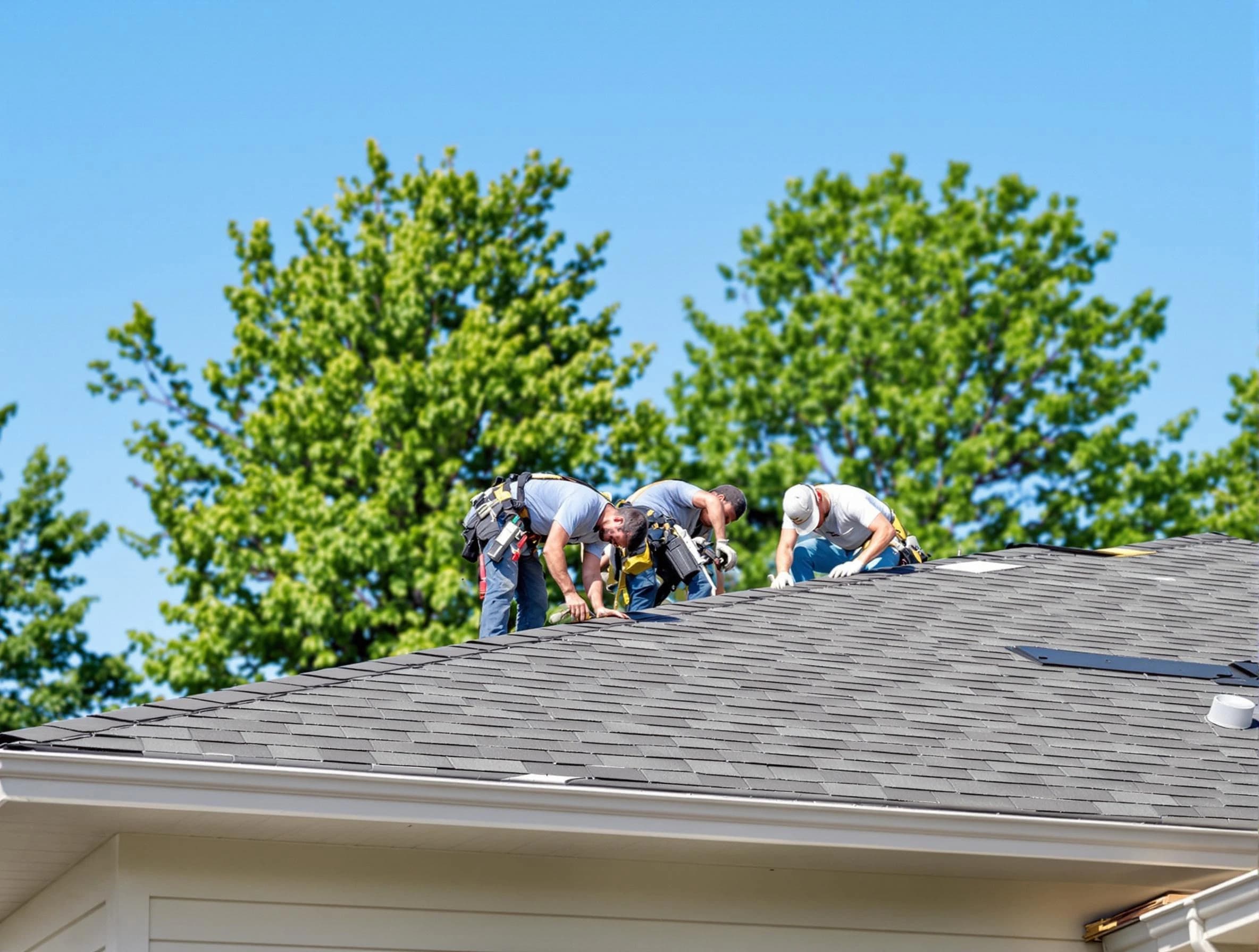 Green Roofing Company technicians providing top-quality roofing services in Green, OH